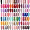 Nail Polish LILYCUTE 7ml Nail Gel Polish Semi Permanent Gel Varnish Base Top Coat UV LED Gel Varnish Soak Off Nail Art Gel Nail Polish 230923