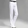 Costumes pour hommes Hommes Costume Pantalon Pantalon Formel Stretch Slim Pantalone Hombre Mariage Couleur Unie Tenue Décontractée Vêtements De Mode A103