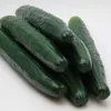 Decorative Flowers 3 Pcs Decorations Fake Cucumber Artificiales Decorativas Para Sala