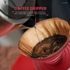 Filtri per caffè Campo pieghevole Versare il gocciolatore per portafiltro in silicone riutilizzabile da cucina