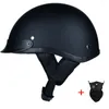 Casques de moto Rétro Demi-Visage Casque Cruiser Capacete Casque Moto 54-60cm Universel Cool Mâle