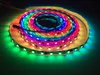 Livraison gratuite 100 m lot 3528 5050 SMD RGB 12 V étanche bandes flexibles LED non étanches lumière 300 LED 5 M double face bonne qualité LL