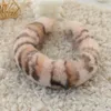 Natural Rabbit Fur Headband Fashion Soft Warm Women Cute Colorful Hair Real Fur Head Hoop Bands Accessories Female Headdress X0722306M