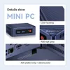 Mini PCS Beelink Min S12/S12 Pro Mini PC Intel 11th Gen N95 N100 DDR4 8GB 256GB SSD NVME 2.4G 5G Dual WiFi BT5.2 1000M LAN 16GB 500GB 230925