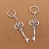 Sleutelhangers Liefde Hart Sleutel Sleutelhanger Tas Hanger Autoketting Ring 10 stks Zinklegering Houder K894