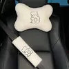 Housses de siège de voiture, ensemble de housses de luxe pour voitures, protection pour femmes, peluche d'hiver, accessoires universels mignons pour bébé, car220h