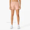 Running Shorts Women's Summer Sports Quick Drying Fitness Workout Yoga Mesh Breathable 2 In 1 Double Layer ShortsRunningh