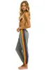 Pantaloni designer pantaloni da 5 pantaloni arcobaleno per cani da uomo pantaloni di fitness sportivo elastico sport casual nazione harajuku street jogging panngts 3770
