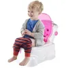 Toiletbrilhoezen Baby Zindelijkheidstraining Comfortabele rugleuning Cartoonpotten Draagbare pot voor kinderen Anti-splash