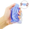 Masturbators Male Masturbator Penis Sleeve Dick förstorerblåsning Toy For Men Masturbation Handjob Glans Training Tool Trainer Massager 230925