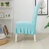 Chair Covers Upscale El Wedding Home Extensible Spandex Skirtinig Slipcover For Kitchen Dining Room Elastic Stretch