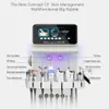 New design 9 in 1 bio microcurrent skin tightening whitening oxygen hydra microdermabrasion facial remove dark spots machine