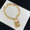 Haute qualité collier bracelet boucles d'oreilles ensembles lettres classiques doré soleil fleurs serrure colliers mode luxe marque de créateur CYG2392514-6