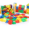 203Pcs/Set DIY Handmade Assembled House Blocks Puzzles Toys for 3-6 Years Girls Boys Kids Children's Educational Learning Games