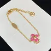 Haute qualité collier bracelet boucles d'oreilles ensembles lettres classiques doré soleil fleurs serrure colliers mode luxe marque de créateur CYG2392514-6
