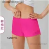 Lulus Summer Yoga Hoty Hot Shorts Breattable Snabbtorkning Sport Underwear Womens Pocket Running Fitness Pants Princess Sportwear Gym Legging Lu Q0jfghh