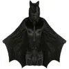 Costume de chauve-souris d'halloween pour adultes, grande pièce, Cosplay, une pièce, Vampire, sorcière, uniforme de chauve-souris foncée, Costumes d'halloween, M-4xl