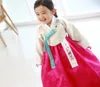 Ubranie etniczne Dostosowane dziecko w wieku Hanfu Koreańskie importowane kucie małej księżniczki