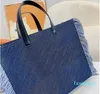 2023 TOTES TORBS Designer Tote Tote Denim Women Fashion All-Match Class