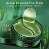 Masque pour les yeux au collagène Black Pearl, raffermissement aux algues, 24 or, patchs pour les yeux hydratants naturels, dissolvant