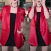 Luksusowa marka Kobiety Blazer Jacki Czarny garnitur Korean Chic Cienka kurtka na pół rękawie Summer Autumn Płaszcz Blezer Mujer