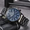 2023 Men's Quartz Watch Business Fashion Watch PHL Sun Moon Watch Luxury Design All Steel Solid Strap Watch High Quality Top Luxury aa1