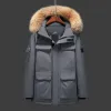 Men's Down Parkas Jackets Winter Work Clothes Jacket Outdoor Thickened Fashion Warm Keeping Couple Live Broadcast Canadian