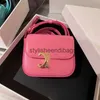 Omuz çantaları mini küçük çanta 2023 Yeni İlkbahar/Yaz Mini Crossbody Çanta Ağız Kırmızı Bag04stylisheenDibags