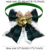 Vêtements de chien 10 pièces de style de Noël noeuds papillon chiot pour petits colliers colliers accessoires de toilettage de Noël pour animaux de compagnie