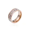 Cluster Ringen Europese En Amerikaanse Mode Klassieke Eenvoudige Luxe Hoge Kwaliteit Zirkoon Ring Cadeau Banket Bruiloft Vrouwen Sieraden 2023