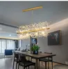 2023 Современная хрустальная светодиодная люстра G9 с одуванчиком, подвесной светильник для столовой, ресторанов, магазинов Winfordo