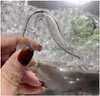 10mm 14mm 18mm 맑은 물 담뱃대 두꺼운 파이렉스 유리 오일 버너 수중 파이프 유리 봉 덩어리 장비 그릇에 대한 암컷 암컷 관절