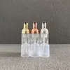 プラスチック製フォーミングボトルフォーミングポンプボトル60 mlフォームディスペンサーハンドシャンプークリーニング空港旅行用屋外用品用の空の詰め替え可能な旅行ボトルゴールド