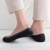 Women Socks 5 Par/Lot Women's Ankle Short No-Show Set Foot Cotton Kvinnlig Invisible White Low Cut Summer Non-Slip Boat Sock