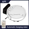 Aspirateurs Robot aspirateur 2500PA télécommande intelligente sans fil AutoRecharge sol balayage appareil de nettoyage aspirateur pour la maisonYQ230925