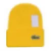 Designer Beanie luxe gebreide muts ins populaire Winter Unisex Kasjmier krokodil Casual Outdoor Motorkap Gebreide caps 18 Kleuren L7