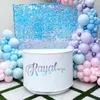 Party Decoration Sequin Shimmer Wall Backdrop Panel Decor Rain Po Zone Birthday Wedding Christmas Tinsel Glitter Foil Curtain