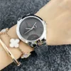 Luxe GU Gloednieuw Horloge Vrouwen Dames Meisje Stijl Metalen logo Stalen Band Quartz Horloges Groothandel Gratis Verzending dropshipping