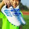 Nouveau Bottes de Football basses pour enfants AG TF chaussures de Football chaussures d'entraînement à boucle à crochet pour jeunes garçons filles