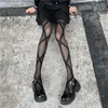 Women Socks Lace-up Loli Legs White Silk Stockings Dark Sexy Cross Black Leggings Panty-Hose