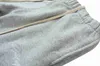 Męskie spodnie Vintage sznurka elastyczne spodnie talii mężczyźni kobiety 1 1 Wysokiej jakości litera haftowana spoda T230925