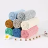 Slaapzakken Geboorte Gebreid Katoen Zomer Borns Inbakeren Babykamer Spullen Voor Wandelwagen Kleding Bed Wrap Kinderdekbed Handdoek Bad 230923