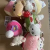 ぬいぐるみキーチェーンかわいいアニメrilakkuma korilakkuma bear kiirotori habburgerぬいぐるみキーチェーン小さなペンダントの子供たちの詰め物おもちゃギフト230923