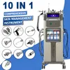 Pistola de chorro de oxígeno 10 en 1 para mejorar la piel alérgica, máquina facial, hidrodermoabrasión, Rf, Aqua, máquina facial para apretar la piel, máquina de belleza con oxígeno