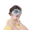 Akcesoria do włosów Dziewczęta Nylonowe opaski na głowę Soft Flower Fryzjerki Kokarki Niemowlę Nakrę na dom na przyjęcie domowe