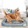 XXL Pet Dog Bed Divano Morbido cestino lavabile Autunno Inverno Caldo peluche Pad Letti impermeabili per grandi s 211021330M