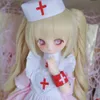 Dolls gaoshundoll16Bunny Rabbit anime face resin Qbaby MDD VOLKS DIY makeup practice head for birthday gift fashion mysterybox 230923