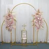 3 pçs/set ouro branco preto casamento arco suporte festa pano de fundo decoração flor balão quadro para aniversário natal decoração diy