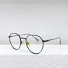 Solglasögon Original Factory Lancier DLX-420A Series Polariserade gröna linser män Kvinnor Luxurlegering Rampar Eyewear