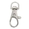 Hooks 3X Durable Metal Carabiner Clip Style Spring Key Chain Keyring